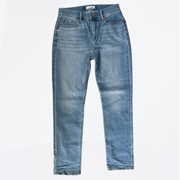 LOFT Modern Skinny Jeans Light Wash Blue Sz 2 Mid Rise Soft Denim Street Style - Picture 1 of 7